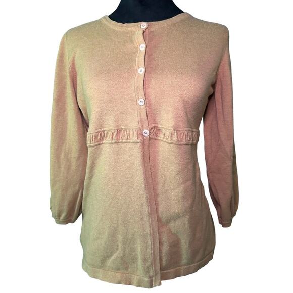 Boden Sweaters - Boden | Size: 8 | Yellow lightweight cardigan